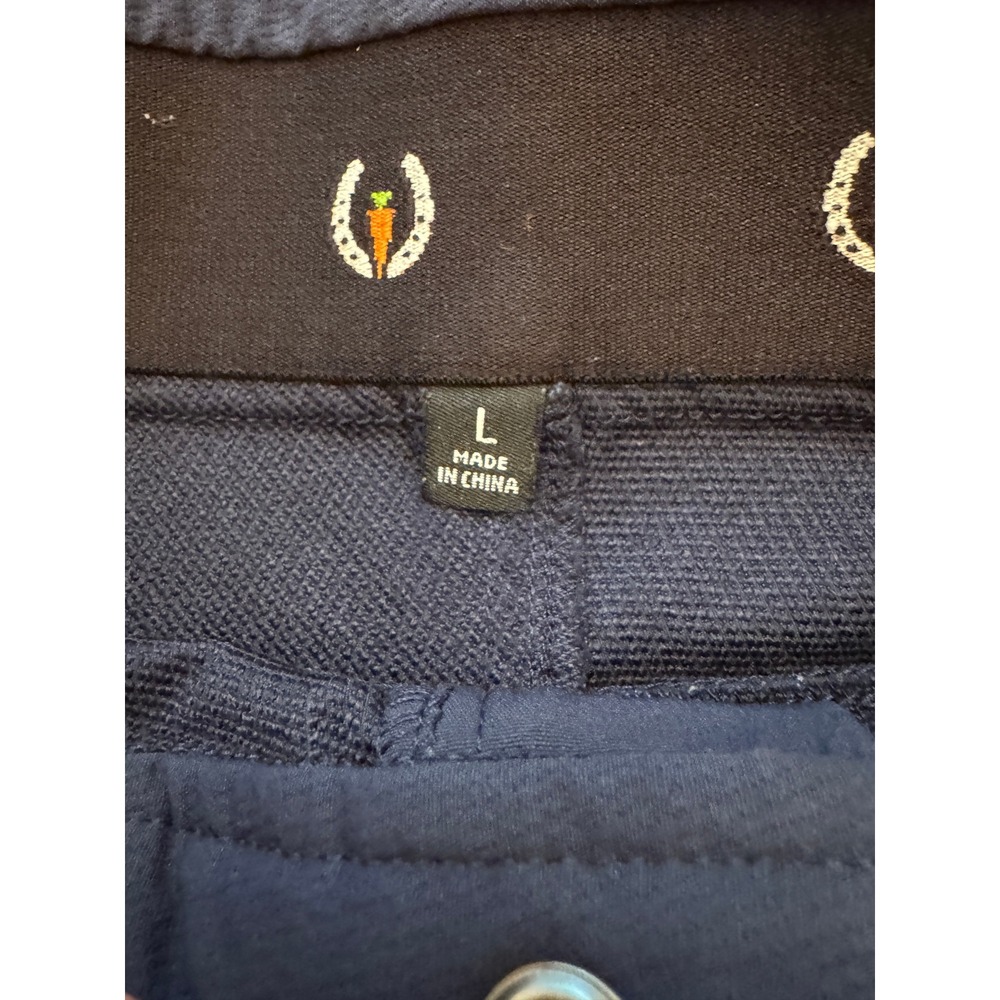 Kerrits Riding Breeches Kids Large Navy Blue Knee Patch Equestrian Horse Western - Picture 3 of 9